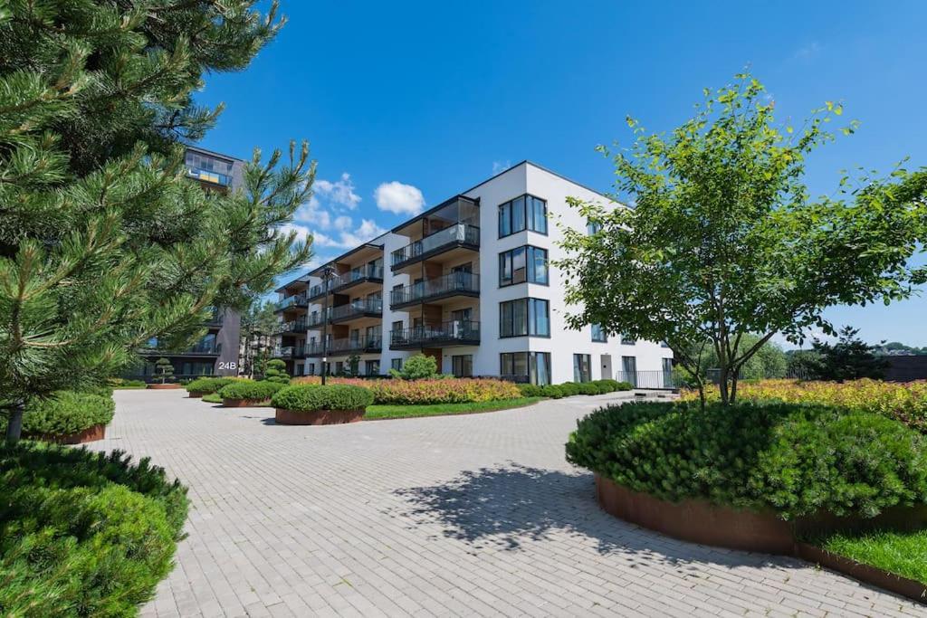 Bright Kaunas Apartment With Castle View Buitenkant foto
